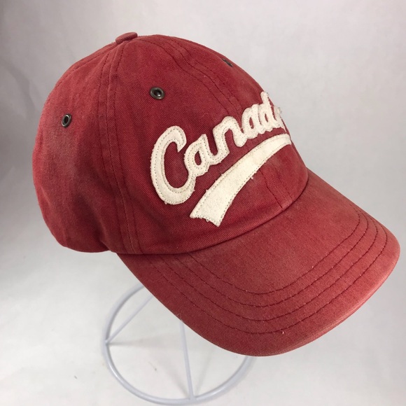 Red Roots Cap Roots | Accessories | Roots Canada Logo Red White Adjustable Baseball ...